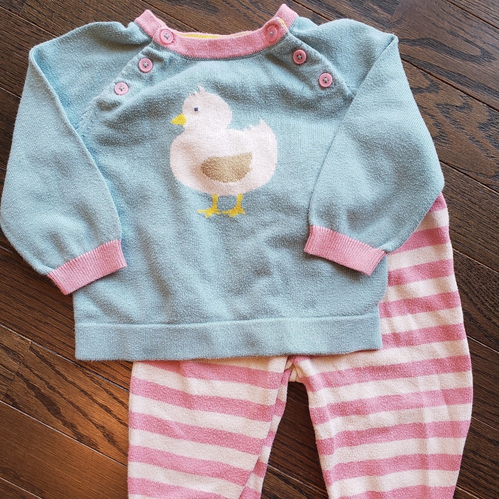 SOLD Baby Boden set, pants and sweater